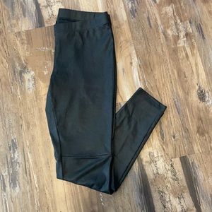 Trouve Faux Leather Leggings